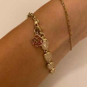 Kendra Scott bracelet in Rose Quartz